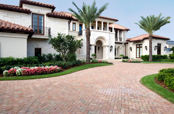 Permeable Paver Driveway in Montrose, VA